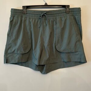 Old Navy Active Shorts Green StretchTech High Rise Stretch Sporty, Size 2X